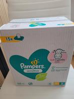 Billendoekjes luierdoekjes pampers sensitive 15 x 80, Ophalen of Verzenden, Zo goed als nieuw