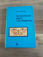 De strafzaak tegen IJje Wijkstra.DR .G.Overdiep., Boeken, Gelezen, Ophalen of Verzenden