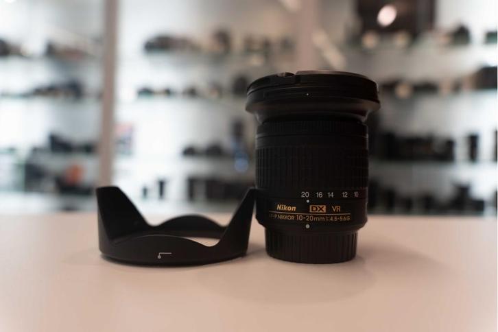 AF-P NIKKOR 10-20MM 1:4.5 - 5.6G Nikon (Foto-Groep Doorn), Audio, Tv en Foto, Fotografie | Lenzen en Objectieven, Gebruikt, Ophalen of Verzenden