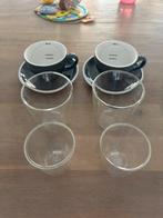 Gratis: Barista set Sage kop+schotel en dubbelwandige glazen, Huis en Inrichting, Ophalen, Glas of Glazen, Nieuw, Glas