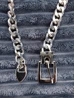 Ceintuurtje in zilverkleur, zwaar materiaal (metaal), Kleding | Dames, Riemen en Ceinturen, Minder dan 3 cm, Overige kleuren, 90 tot 100 cm