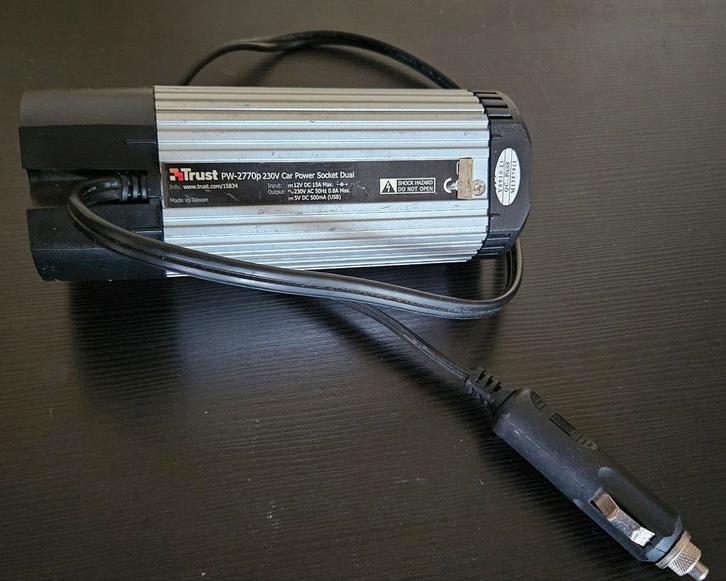 Omvormer voor Camper - Trust PW-2770p, Auto diversen, Auto-accessoires, Gebruikt, Ophalen of Verzenden