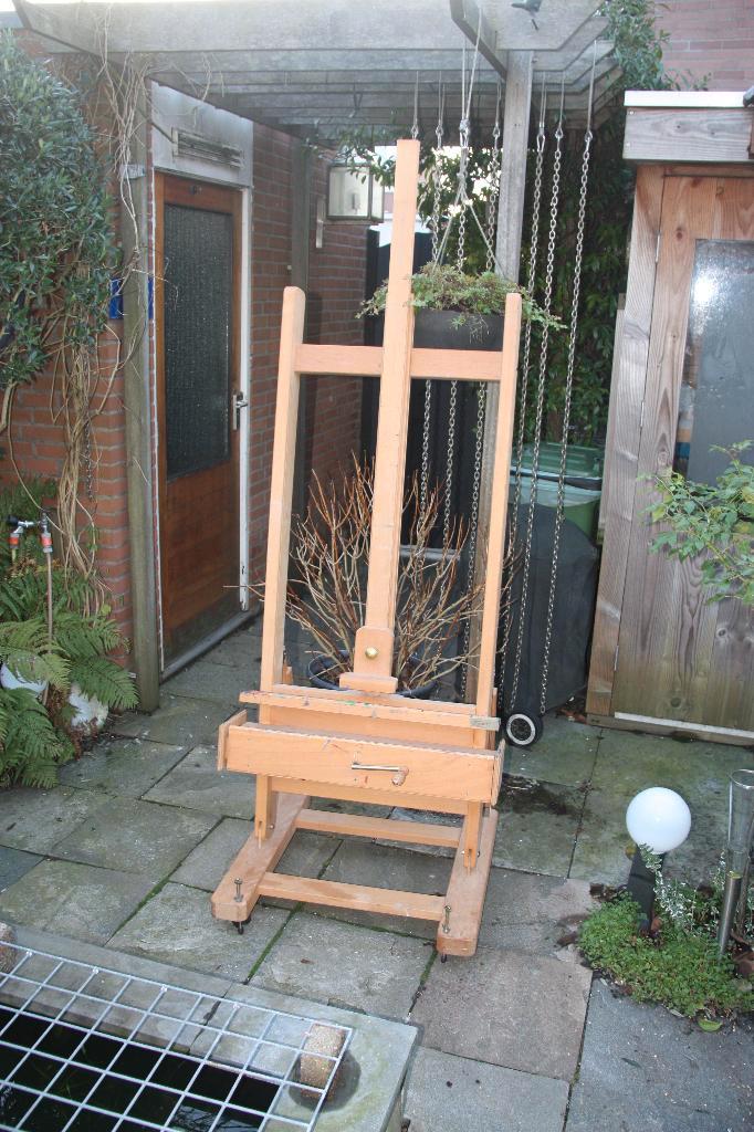 schildersezel, Hobby en Vrije tijd, Schilderen, Gebruikt, Ezel, Ophalen