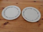 Puur - broodbordjes 2x / Rice broodbordje, Gebruikt, Ophalen of Verzenden, Bord(en), Overige stijlen