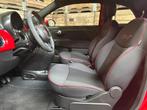 Fiat 500 C 1.0 Hybrid RED Cabrio Cruise Control Climate Cont, Stof, Zwart, Cabriolet, 4 stoelen