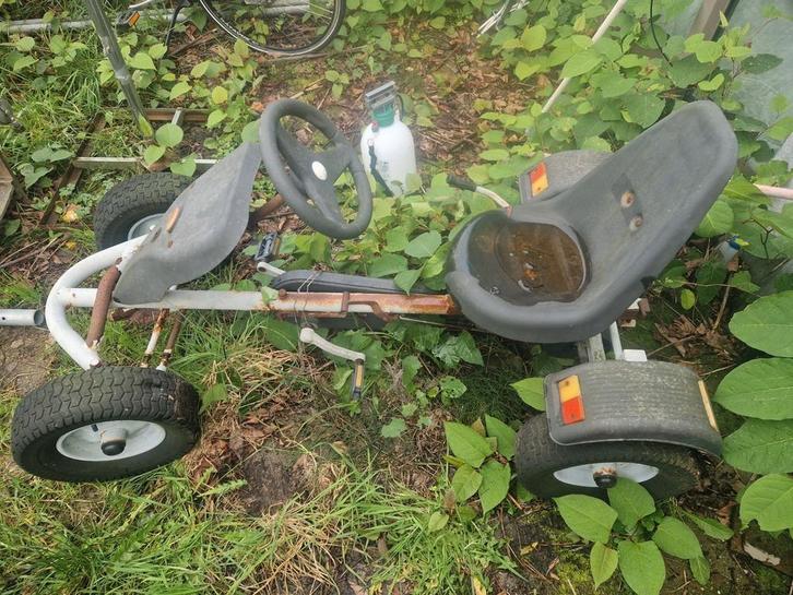 Zware mammoet skelter, Kinderen en Baby's, Speelgoed | Buiten | Skelters, Gebruikt, Mammoet, Vrijloopautomaat, Ophalen