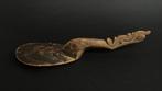 Rijstschep Ned-Indië Carved Wood Rice Spoon Indonesia 1900, Ophalen of Verzenden