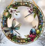 Raamhanger krans met Libelle en paaseieren, Ophalen of Verzenden, Nieuw