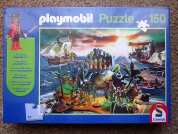 Playmobil Zeerovereiland puzzel 150 stukjes (nr.: 56020) 7+