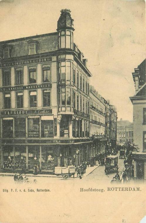 (388-058-027) Rotterdam Hoofdsteeg, Verzamelen, Ansichtkaarten | Nederland, Zuid-Holland, Verzenden