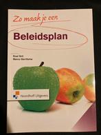 Zo maak je een beleidsplan – Roel grit, Marco Gerritsma, Ophalen of Verzenden, Zo goed als nieuw