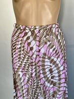 J390 Gerry Weber maat 44=L rok rokje wit/roze/beige, Kleding | Dames, Rokken, Wit, Maat 42/44 (L), Ophalen of Verzenden, Zo goed als nieuw