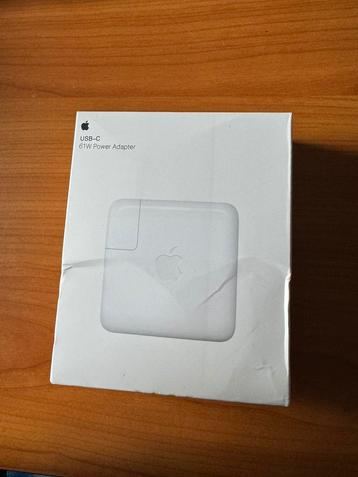 MacBook 61W USB-C adapter | Geseald | Nieuw in doos