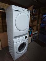Wasmachine & warmtepomp droger AEG., Ophalen, 1200 tot 1600 toeren, 8 tot 10 kg, Zo goed als nieuw