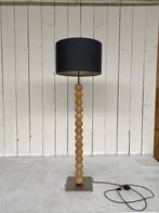 SALE! Hanenmand Hanglamp, Rotan Lamp Bamboe hanglamp, Huis en Inrichting, Lampen | Vloerlampen, Landelijk Modern, Metaal, Ophalen of Verzenden