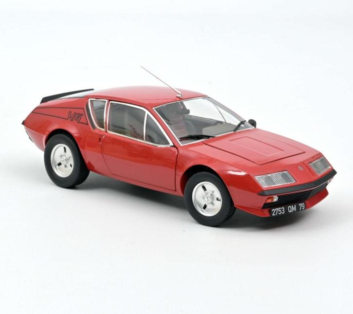 Alpine A310 V6 1979 Rood + deco V6 1/18 LIM. ED. ref. 185322, Hobby en Vrije tijd, Modelauto's | 1:18, Nieuw, Auto, Norev, Verzenden