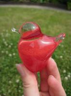 Kleine glazen vogel in rood, Verzenden