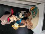 Mickey mouse piraat oud beeld ongeveer 50 cm groot, Verzamelen, Disney, Ophalen of Verzenden, Mickey Mouse, Zo goed als nieuw