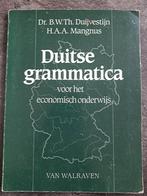 Duitse grammatica voor het economisch onderwijs, Boeken, H.A.A. Mangnus; B.W.T. Duijvestijn, Overige niveaus, Nederlands, Ophalen of Verzenden