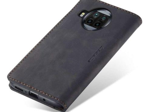 Azuri Xiaomi Mi 10T Lite hoesje - Walletcase - Zwart, Telecommunicatie, Mobiele telefoons | Toebehoren en Onderdelen, Nieuw, Overige merken