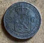 2,5 gulden 1898 Wilhelmina, Postzegels en Munten, Munten | Nederland, Ophalen, Koningin Wilhelmina, 2½ gulden, Losse munt