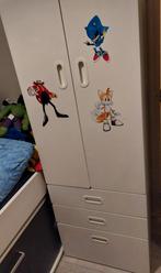 Kleding kast H192 B59.5 D50.5, Ophalen, 50 tot 75 cm, 150 tot 200 cm