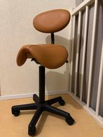 Luxe zadelkruk Cognac Kunststof, Ophalen, Bruin, Zo goed als nieuw, Bureaukruk