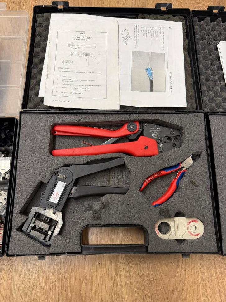 MasterLink Krimptangenset voor Bang & Olufsen, Audio, Tv en Foto, Audiokabels en Televisiekabels, Gebruikt, Overige kabels, Minder dan 2 meter