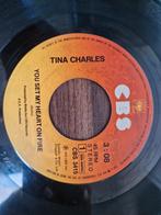 Tina Charles – You Set My Heart On Fire, 7 inch, Single, Ophalen of Verzenden, Zo goed als nieuw