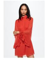 Mini jurk mango maat L, Ophalen of Verzenden, Zo goed als nieuw, Maat 38/40 (M), Rood