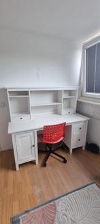Ikea mooi wit bureau met veel opslagruimte, Huis en Inrichting, Bureaus, Ophalen of Verzenden, Zo goed als nieuw