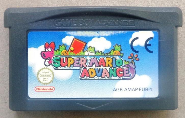 Super Mario Advance voor de Gameboy Advance, Spelcomputers en Games, Games | Nintendo Game Boy, Gebruikt, Platform, 1 speler, Vanaf 3 jaar