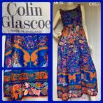 231. Vintage zijden Colin Glascoe jurk mt 36, 9462RP 14, Vintage kleertjes, Merlijntenhoeve@live.nl, Maat 36 (S)