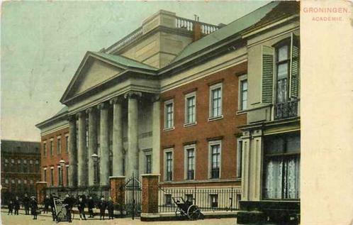 (301-015-043) Groningen Academie, Verzamelen, Ansichtkaarten | Nederland, Groningen, Verzenden
