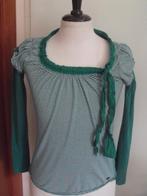 Top lange mouw, Mama Licious, groen gestreept, M, Kleding | Dames, Positiekleding, Maat 38/40 (M), Mamalicious, Zo goed als nieuw