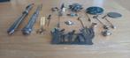 ZILVERWERK : ALLES GEMERKT ! MINIATUREN  SPELDEN ETC, Ophalen of Verzenden, Zilver
