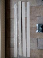 44 Losse beige kunststof raam lamellen, Huis en Inrichting, Stoffering | Gordijnen en Lamellen, Ophalen, Zo goed als nieuw, Beige