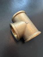 Messing schroefdraadfittingen, Doe-het-zelf en Verbouw, Metalen, Ophalen of Verzenden, Nieuw, Koper of Messing