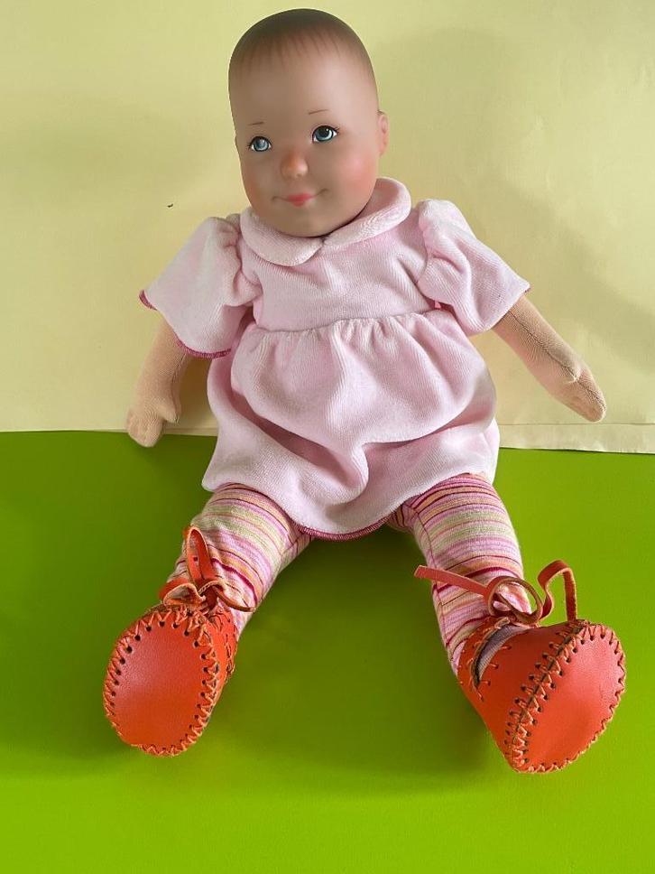 Käthe Kruse pop Kikou, Verzamelen, Poppen, Zo goed als nieuw, Pop, Ophalen of Verzenden