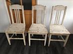 3 brocante brocant Franse stoel stoelen, Ophalen