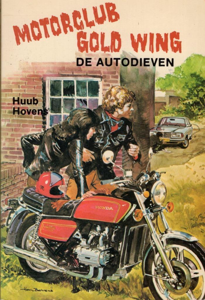 Motorclub Gold Wing & De Autodieven - Huub Hovens BOEK, Boeken, Kinderboeken | Jeugd | 13 jaar en ouder, Gelezen, Ophalen of Verzenden