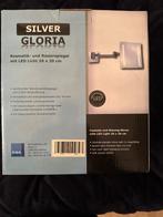 Silver Gloria Kosmetische Spiegel met LED Licht, Huis en Inrichting, Minder dan 50 cm, Vierkant, Nieuw, Ophalen of Verzenden