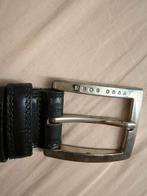 Hugo Boss leren riem, Kleding | Heren, Riemen en Ceinturen, 95 tot 105 cm, Ophalen of Verzenden, Zo goed als nieuw, Riem of Ceintuur