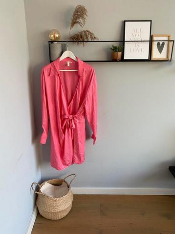 Overslagjurk/ doorknoopjurk/ jurk/ jurkje van H&M maat XL/42 beschikbaar voor biedingen