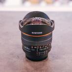 Samyang AE 8mm f/3.5 Fish Eye Nikon-F (Hilversum), Niet ingevuld, Gebruikt, Groothoek Fisheye-lens, Niet ingevuld