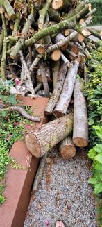 Vers gezaagd haardhout, €60 per kuub!, Tuin en Terras, 3 tot 6 m³, Ophalen, Overige houtsoorten, Blokken