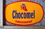Vintage grote sticker Nutricia CHOCOMEL de enige echte logo, Verzamelen, Ophalen of Verzenden, Zo goed als nieuw