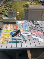 Diverse visspullen en koffertje, bekijk foto’s!, Ophalen of Verzenden, Gebruikt