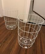 (Was)mand staal, Huis en Inrichting, Woonaccessoires | Schalen en Manden, Ophalen, Zo goed als nieuw, Rond, Overige materialen