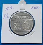 Aruba 2½ Florin 2000 - Beatrix UNC, Postzegels en Munten, Munten | Nederland, Verzenden, Koningin Beatrix, 2½ gulden, Losse munt